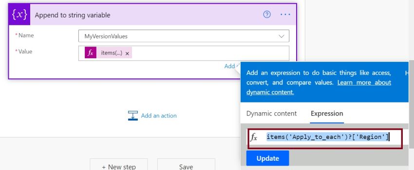 Getting Version History of SharePoint Listitem using PowerAutomate